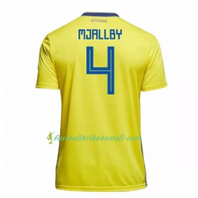 Fußballtrikots Schweden Mjallby 4 WM 2018 Heimtrikotsatz kaufen